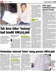 Kredit adalah penting dalam semua aspek kehidupan, termasuk hubungan anda. Tak Lena Tidur Hutang Kad Kredit Rm320 000 Klik