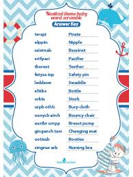 Yet, it still remains popular to this day because it's ridiculously easy to set up. 25 Free Printable Baby Shower Word Scramble Games
