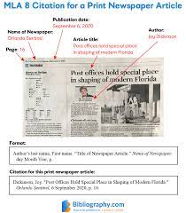 Explore current tabloid news stories; How To Cite A Newspaper Article In Mla With Examples Bibliography Com