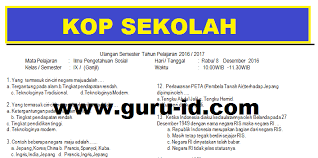 Soal Ips Kelas 9 Semester 1 Kurikulum 2013 Dan Jawabannya Pilihan Ganda Info Pendidikan Terbaru