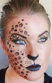 2017 Halloween Pretty Halloween Face Paint