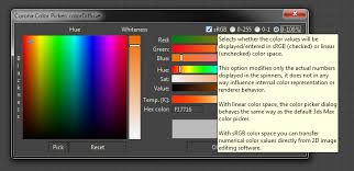 Adobe rgb is recommended when you prepare documents for print, because adobe rgb's gamut includes some printable colors (cyans and blues in particular) that can't be defined using srgb. Understanding Srgb Gamma Color Values Corona Renderer Helpdesk For 3ds Max Plugin