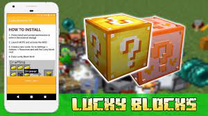 Mar 02, 2020 · in this video, we show you exactly how to download and install the lucky block mod in minecraft 1.15.2. Lucky Blocks Mod For Pocket Edition For Android Apk Download