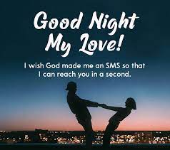 In sleep, we must be apart, my love, but rest assured for i will dream of you till we meet again. 50 Funny Good Night Messages And Wishes Wishesmsg