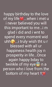 Pin By Ummehani Chidimar On Abc | Happy Birthday Quotes For Friends, Happy  Birthday Love Quotes, Love Birthday Quotes