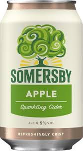 The joy of simple pleasures. Somersby Apple Cider 24x33 Cl Cans Alc 4 5 Vol