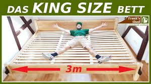 Lieber familienbett bauen statt beistellbett nutzen. Xxl Bett Selber Bauen Aus Massivholz Diy Anleitung Franks Shed Youtube
