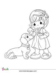 رسومات عن الرفق بالحيوان للتلوين جاهزة للطباعة للاطفال بالعربي نتعلم Precious Moments Coloring Pages Puppy Coloring Pages Dog Coloring Page