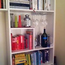 Ikea Hack Billy Bookcase Into A Bar Ikea Hack Ikea Salvaged Furniture