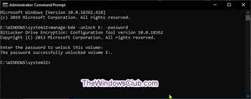 14 rows · mar 03, 2021 · to unlock drive e with a recovery key file that's been saved to a backup folder on another drive, type: How To Unlock Bitlocker Encrypted Os Fixed Or Removable Data Drive