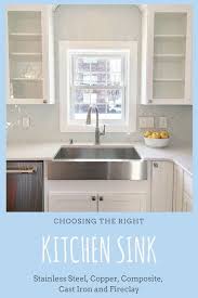 kitchen sink: choosing between