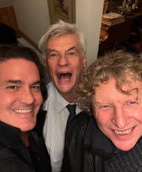 Celebrating Anthony Wilkinson! Founder and Artistic Director of the  @wimbledonimf for the past 16 YEARS!!! Cheers and we thank you.  @zuillbailey @piers_lane