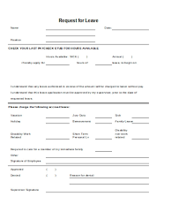 Writing a leave application before taking a leave is a usual practice that has been around for years. Free 11 Sample Leave Application Forms In Pdf Ms Word Excel