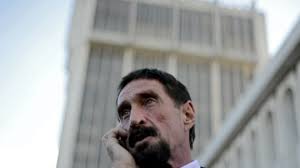 John McAfee claims his Twitter account was hacked