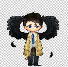 Maybe you would like to learn more about one of these? Castiel Dean Winchester Fan Art Drawing Png Clipart Art Cartoon Castiel Character Chibi Free Png Download
