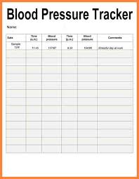 blood pressure tracking chart printable kozen