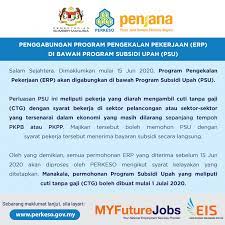 Skim ni kasi perlindungan pada pekerja yang ada kemalangan atau. Program Subsidi Upah