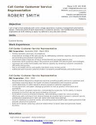 Call Center Customer Service Representative Resume Samples Qwikresume