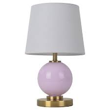 Glass Ball Table Lamp With Touch On Off Includes Cfl Bulb Pillowfort Lamp Table Lamp Glass Table Lamp