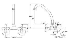 Flow rate is 2.2 gallons per minute, and the extended faucet neck makes it perfect for use in more shallow sinks such as in rvs and campers. What Is The Standard Kitchen Faucet Size Morningtobed Com