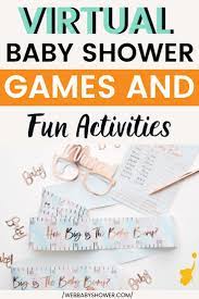Virtual Baby Shower Games Activities Virtual Baby Shower Virtual Baby Shower Games Fun Baby Shower Games