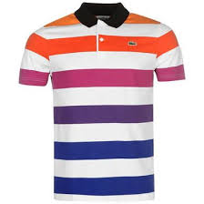 lacoste block stripe polo by lacoste men 39 s polos camisas playeras equitacion