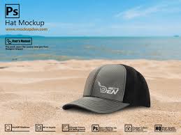 Download Free Hat Mockup In Outdoor Background Freemockup Net