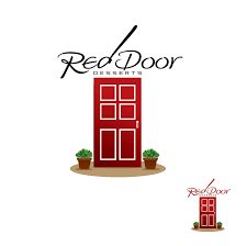 Fun Logo Design For Red Door Desserts Best Logo Design Cool Logo Logo Design