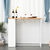 If your coffee table with storage has an open shelf, consider displaying vases. Pub Table Storage Kitchen Dining Tables Bars You Ll Love In 2021 Wayfair