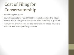 The forms are usually filed in the probate court; Filing For Conservatorship Ppt Video Online Download