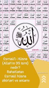 Esmau L Husna Allah In 99 Ismi Nedir Rahatlatan Esmaul Husna Zikirleri Ve Anlami Allah Arama