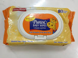 Shop in store or online. Pureen Baby Wipes 2x80s Orange Frag Free Best Buy
