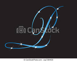 Drawing a cursive p is slightly different than actually writing one. Letter P Script Italic Letter P Design In Blue Canstock