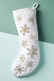 Choose from plush green and red velvet christmas stockings. White Jewel Quilted Velvet Stocking