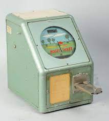 6 Pence Bogey Three Golf Ball Trade Stimulator Vending Machine Coin Op Machine Gumball Machine
