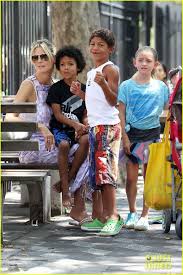 Heidi klum hit the streets of nyc on sunday, june 12 with her and seal's four kids: Pin On Mini Celebs