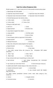Check spelling or type a new query. Soal Tes Calon Ketua Osis Jawabanku Id