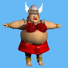 Customize hairstyles, fabric pieces and even fabric patterns with drag and drop jewelry ~. 3d Cartoon Character Fat Female Model