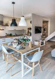 The scandinavian interior design focuses on spaces that allow you to breathe. Arrangement Of An Open Kitchen With Dining Room 51733 Home Kitchens Kitchen Design Home Decor