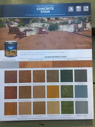 Behr Concrete Stain Color Chart New Old House In 2019