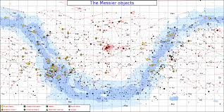 messier star chart planet facts