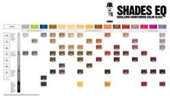 redken professional shades eq shade charts color hair