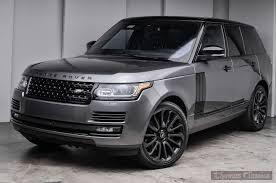 2016 Land Rover Range Rover Supercharged Black Design Pack 1 Of 400 Akron Oh 25200545