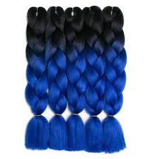 Braiding hair is simple and fun. Amazon Com Jumbo Braiding Hair 5pcs Black Blue Synthetic Ombre Hair Kanekalon Braiding High Temperature Fiber Crochet Twist Braids 5pcs T1b Blue Beauty