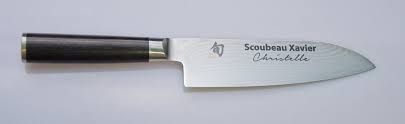 Personnalisation Couteau Gravure Laser Colichef