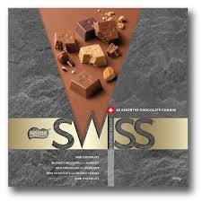 The swiss are the biggest consumers of chocolate in the world with 11.9 pounds of chocolate chewed. Nestle Swiss Nestle International Travel Retail