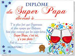J adore passer du temps avec toi. Diplome Fashion Du Super Papa 23 X 17cm