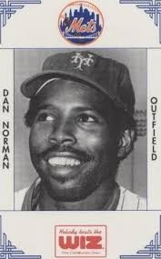 1978 TCMA # 134 Dan Norman Card (ML2) Tidewater Tides New York Mets