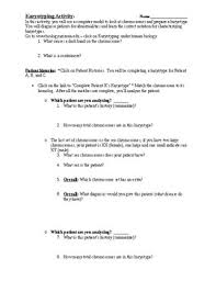 Along with guides you could enjoy now is student exploration human karyotyping gizmo answers below. Karyotype Lab Biology Worksheets Teaching Resources Tpt
