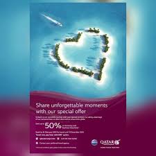 Qatar Airways Share Unforgettable Moments With Our Special Offer Airlines Campaignsnow Qatar Airways Special Offer In This Moment